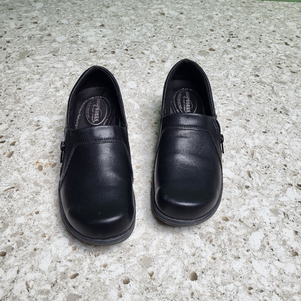 Easyworks Shoe Slip Resistant Leather Shoe - 9.5
